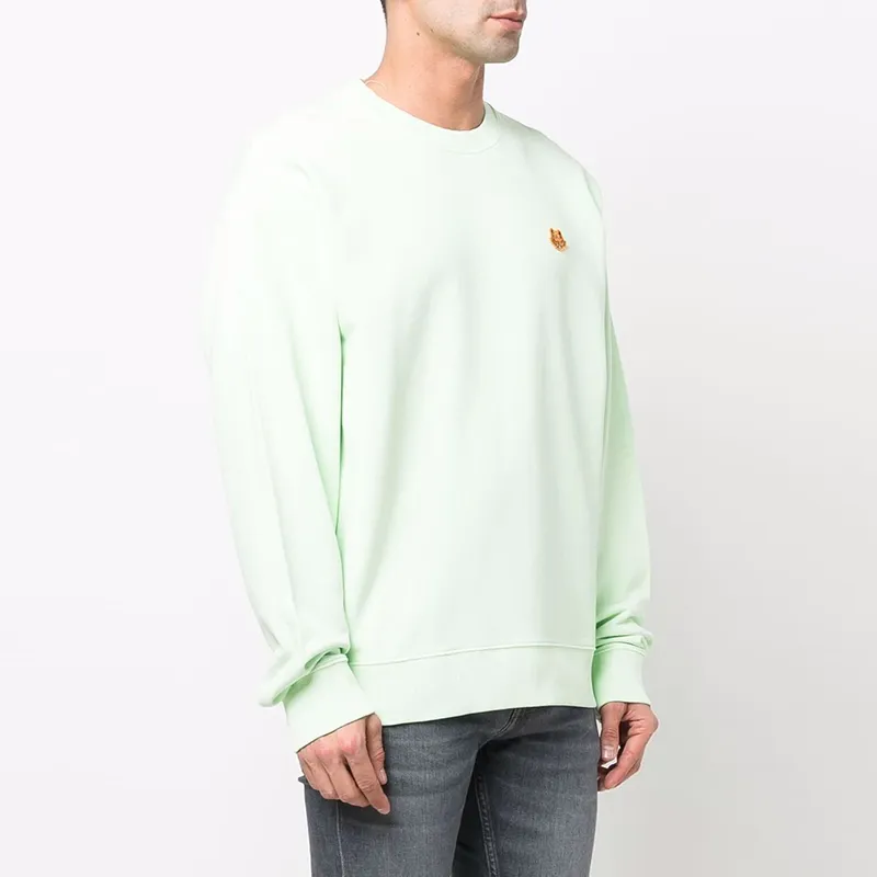 KENZO Sweatshirts Men Light Green-2