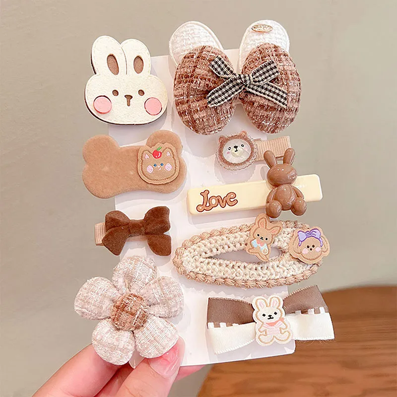 CHIMERA Hair Clips Kids' Coffee-2