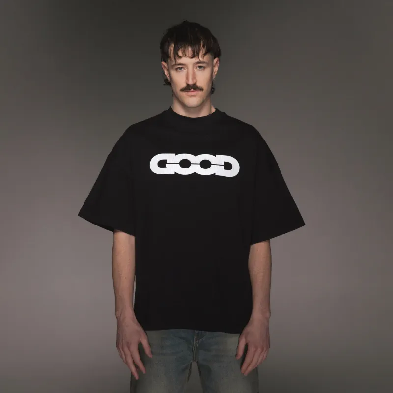 GOOD T Shirts Men Black-3