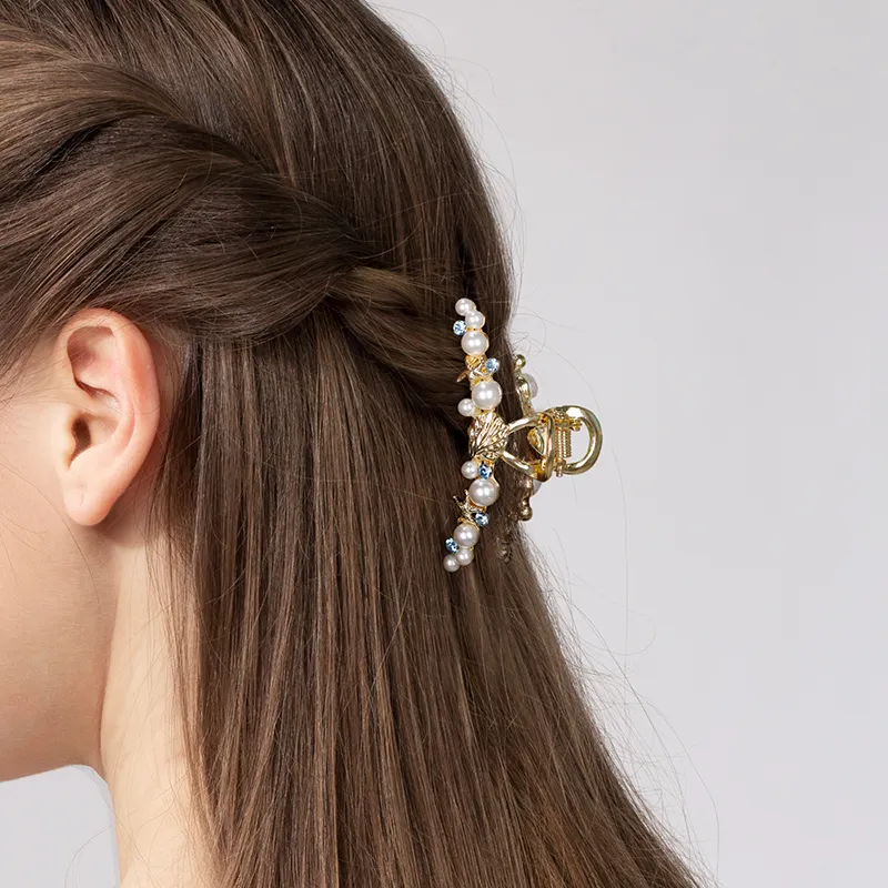 Cercoo Pearl Hair Clips Women's-1
