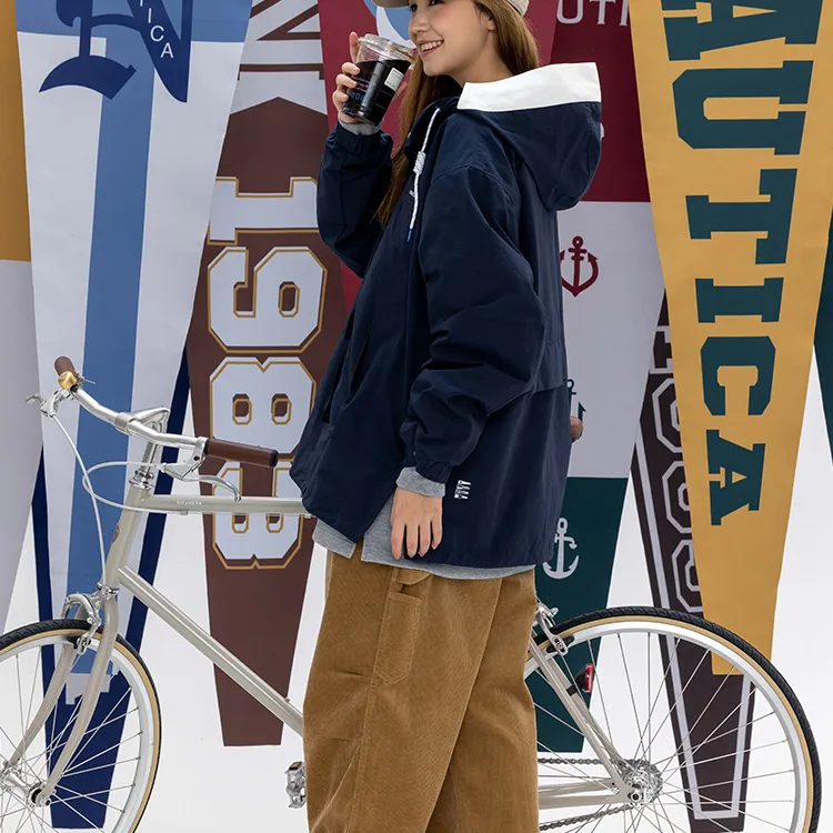 Nautica White Sail Jacket Unisex-8