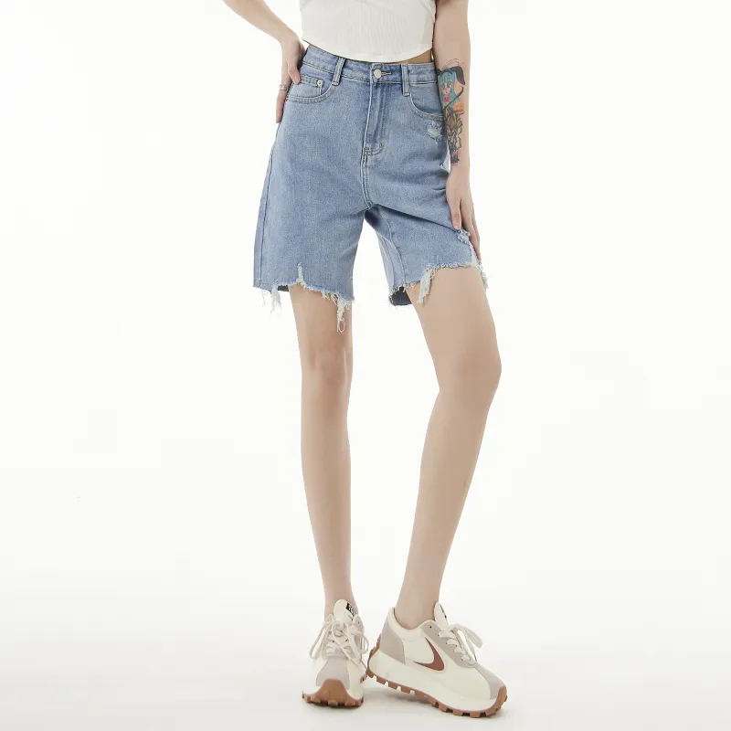 QYPRF Denim Shorts Women's-4