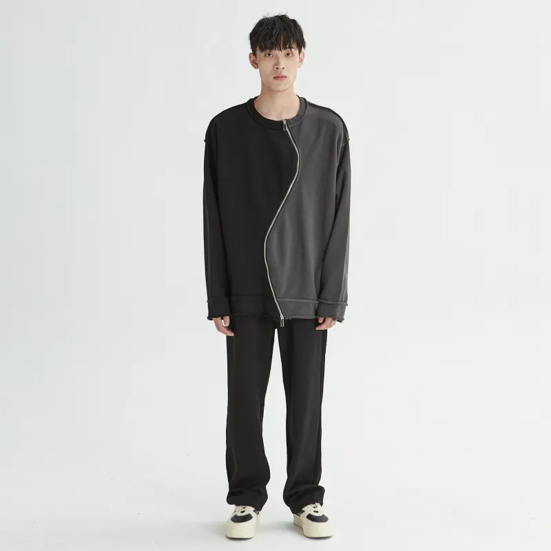 XINYINSU Sweatshirt Unisex Black Gray-5