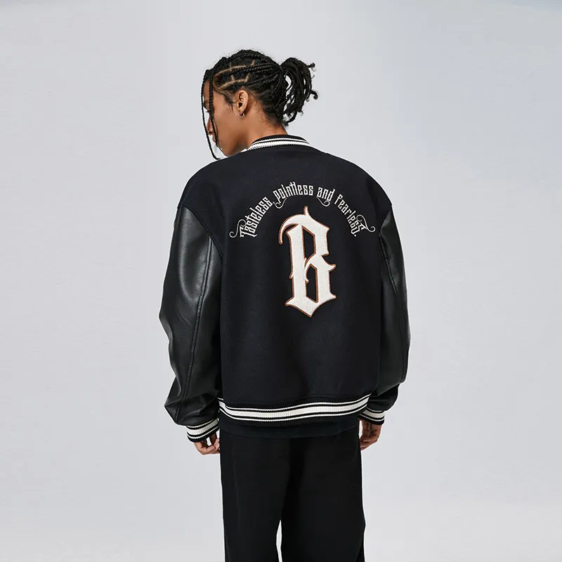 BONELESS Baseball Jacket Unisex-3
