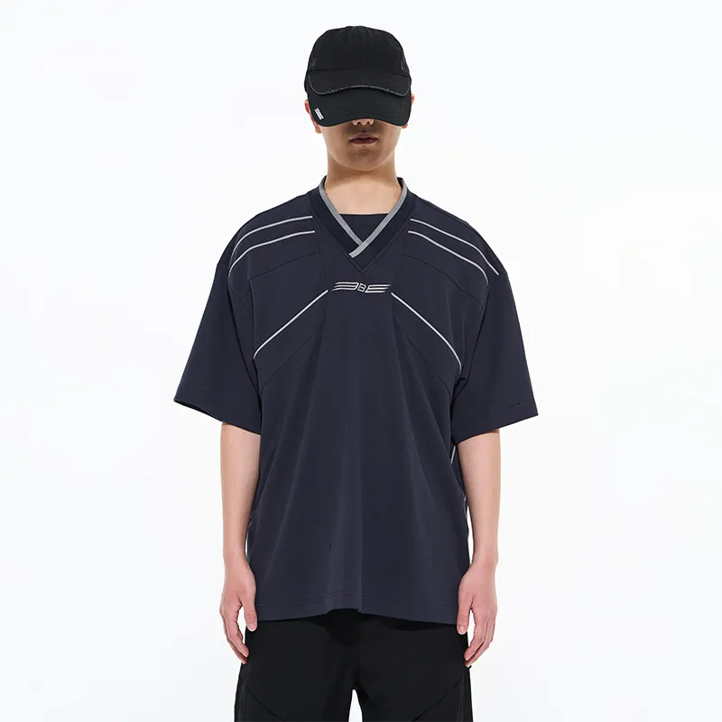 BLIND402 Polo Shirts Men Blue-2