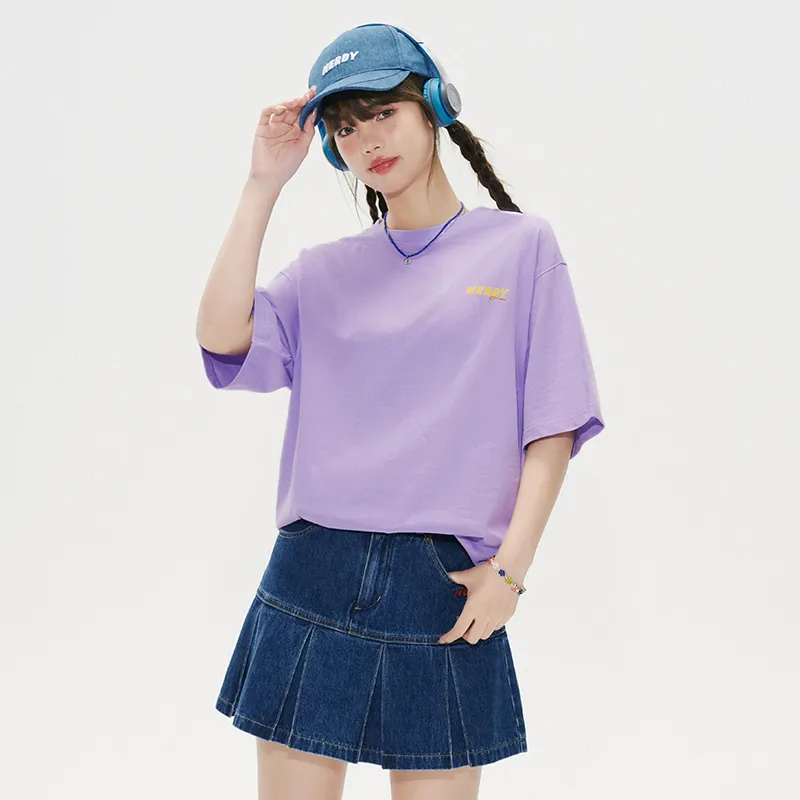 Nerdy T Shirts Unisex Purple-5