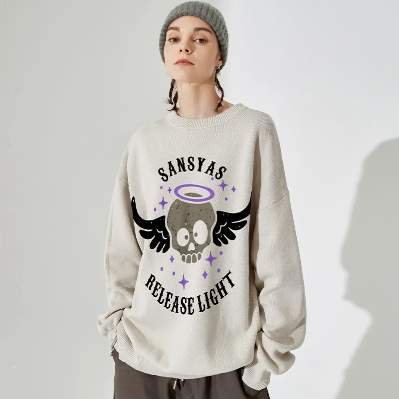 SANSYAS Sweaters Unisex-12