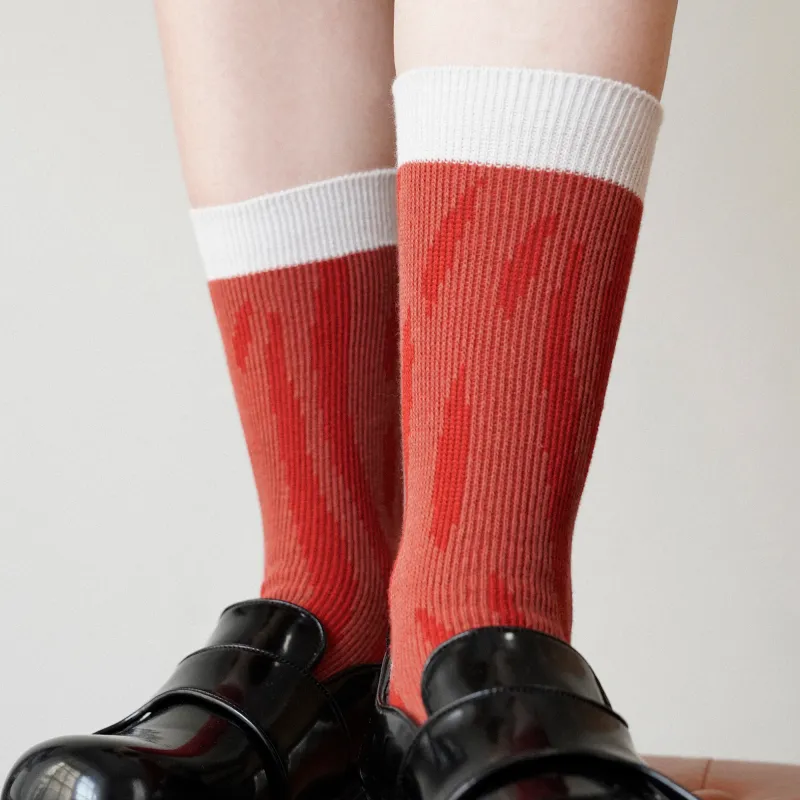 TOOCI Unisex Knee high Socks-1
