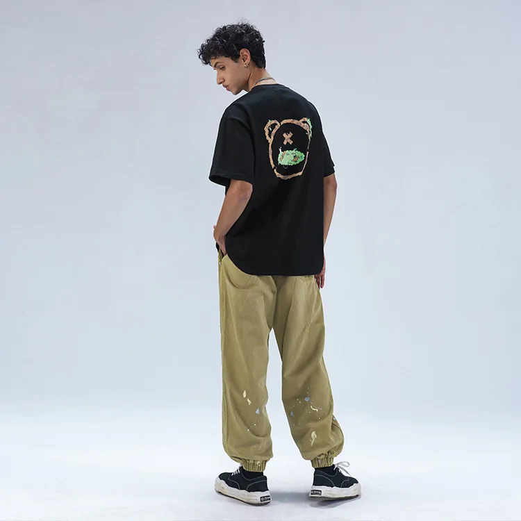 LAMLICKA Jeans Unisex Brown-2