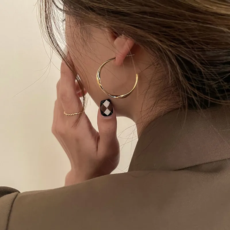 PIARA Earrings Women's Gold-2
