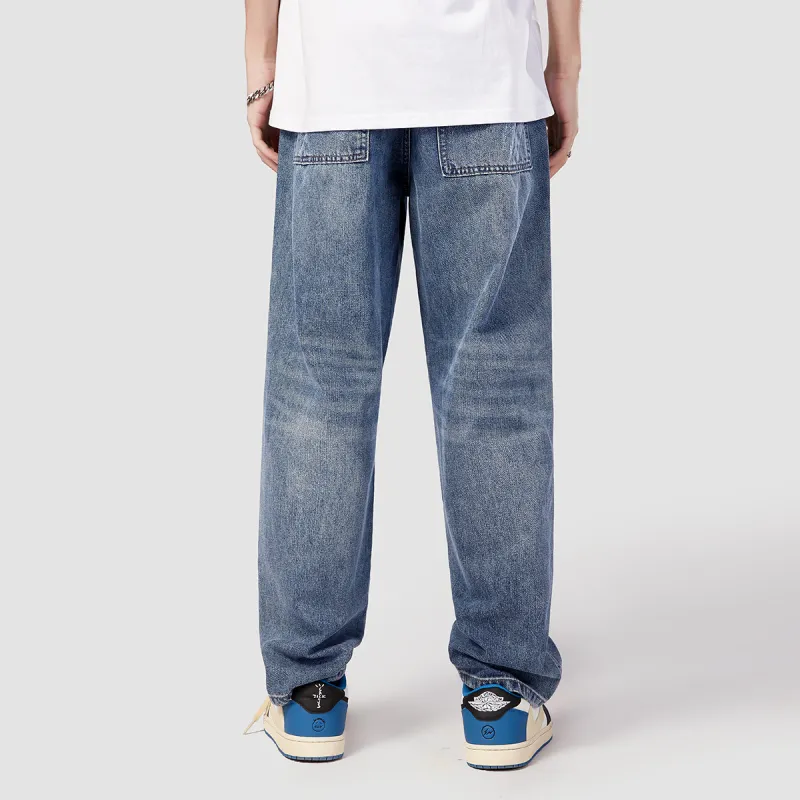 GUKUUL Harem Pants Jeans Unisex Blue-3
