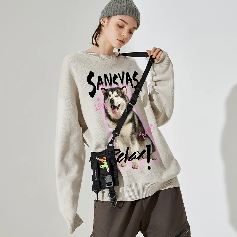SANSYAS Sweaters Unisex-7