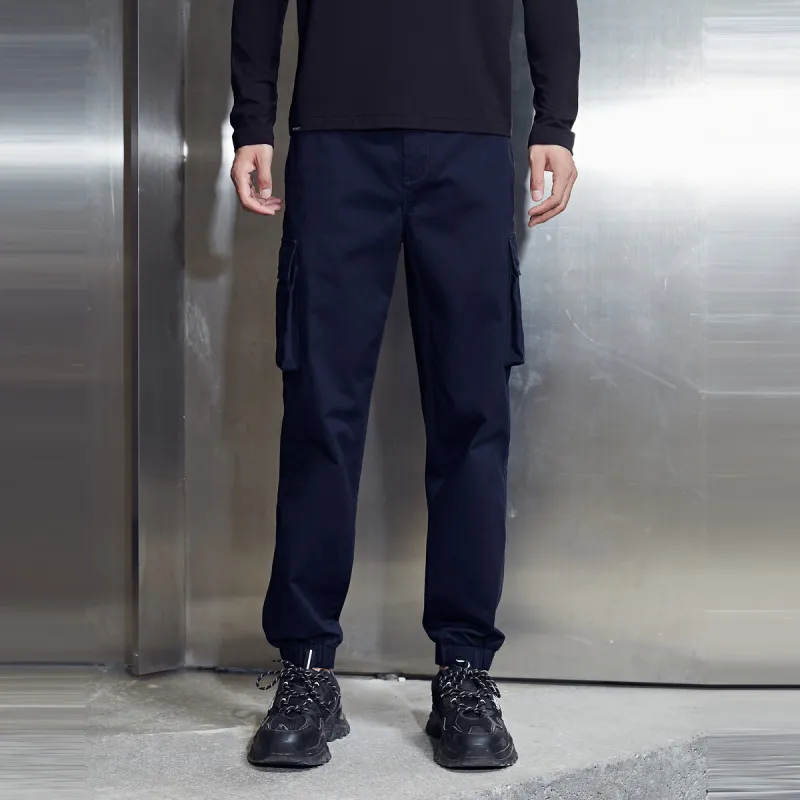 Discovery Expedition Casual Pants Men Navy Blue-2