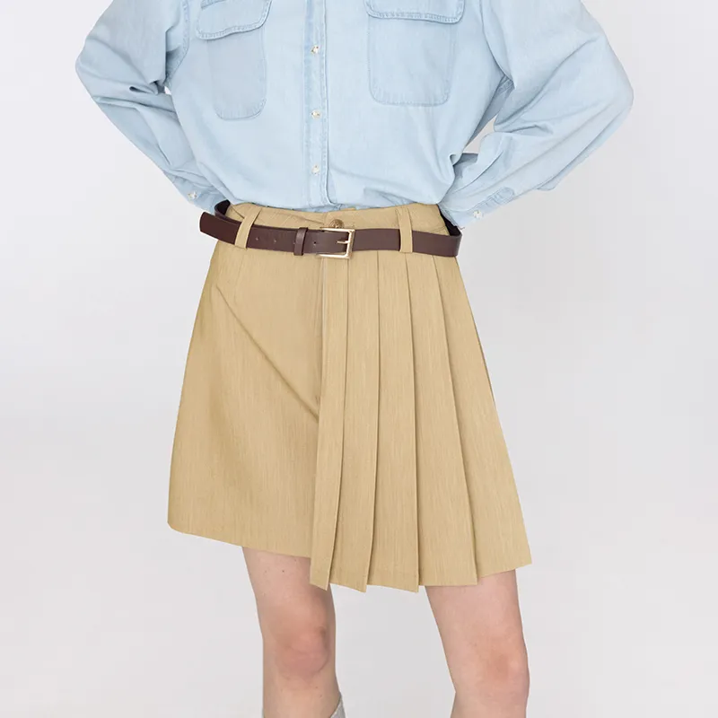 Cubic Casual Short Skirts Women's-4