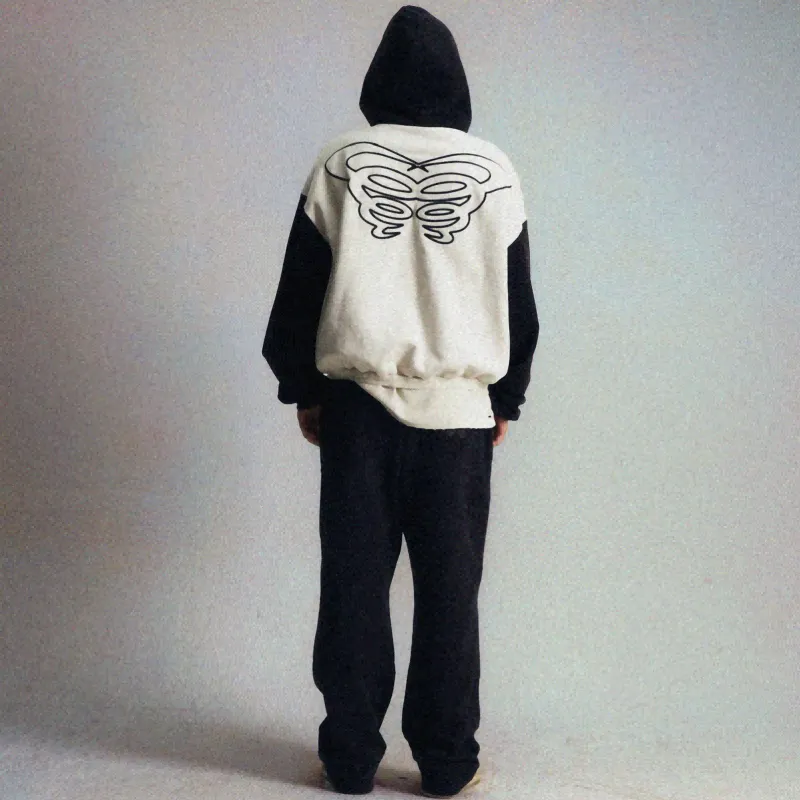 Createexploreexpandconquer Colourblock Hoodie-3