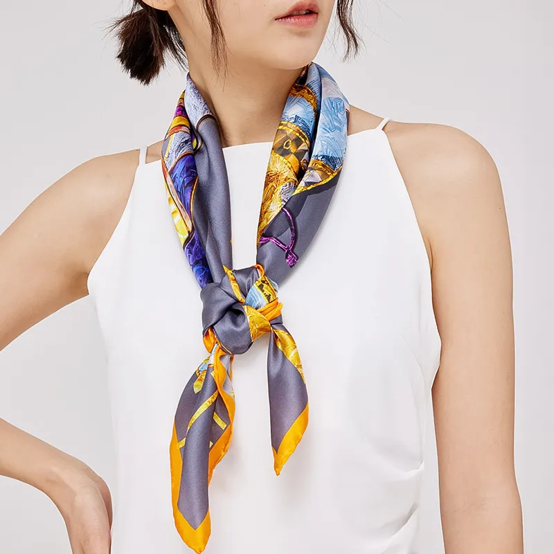 NAME.S Silk Scarves Women's-7