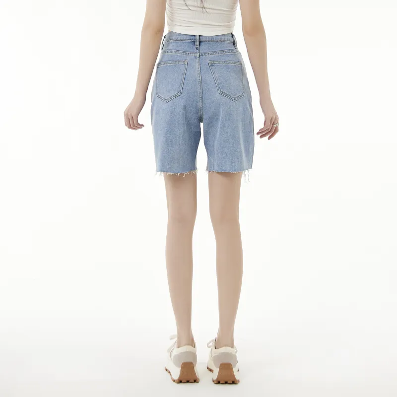 QYPRF Denim Shorts Women's-3