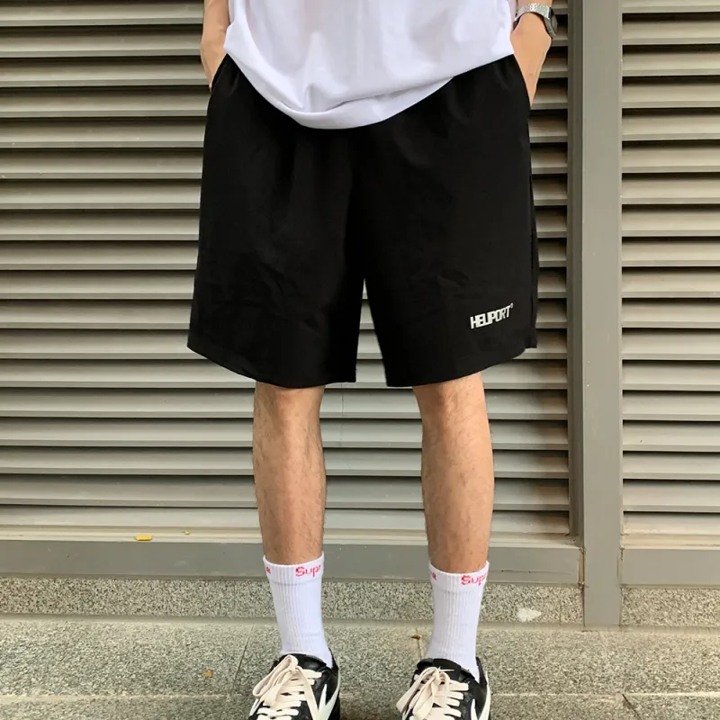 HELIPORT Casual Shorts Unisex Black-2