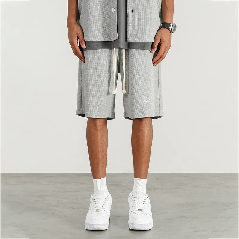 BLACK OF EXIT Casual Shorts Unisex Gray-2