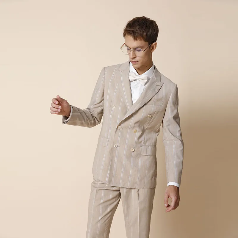 RARE Business Suits Men Camel-2