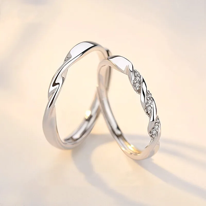 MOVER Rings Unisex Couple's 1 Pair-6