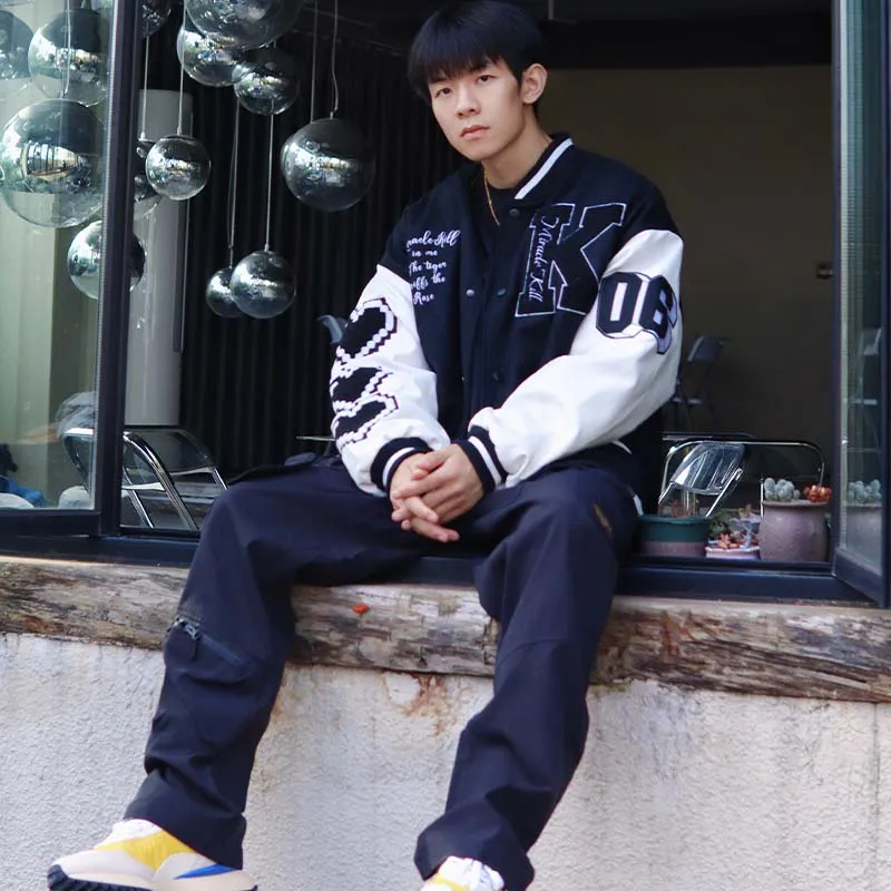MIRACLE KILL Baseball Jacket Fall And Winter Unisex-25