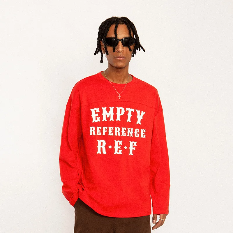EMPTY REFERENCE Long Sleeved T Shirts Unisex-2