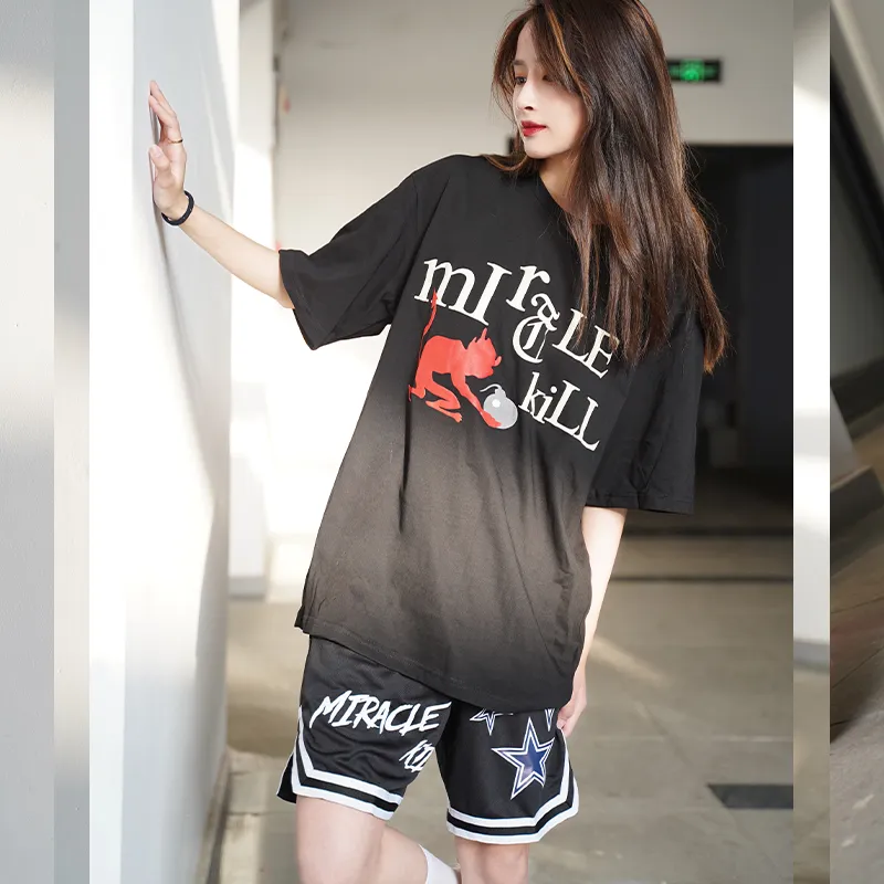 MIRACLE KILL Loose Fit Shorts Unisex-2