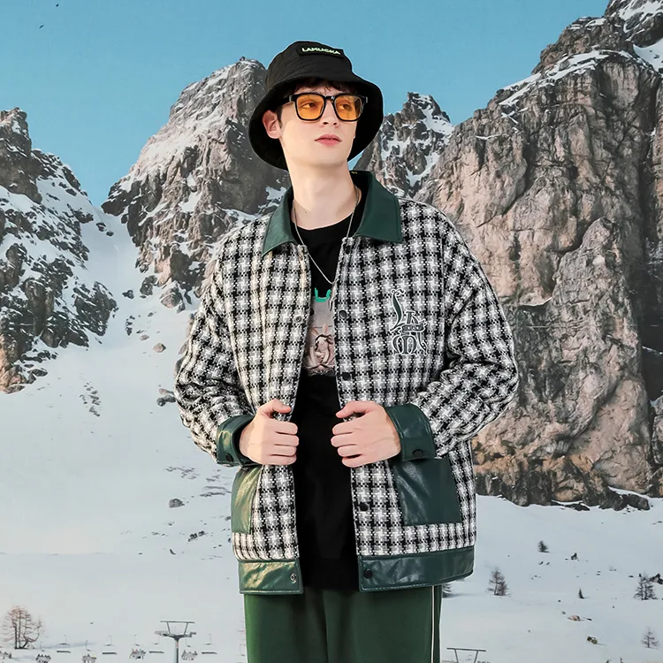 LAMLICKA Loose Fit Thickened Jacket Unisex-5