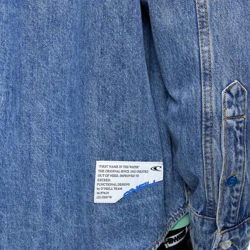 O'Neill Shirts Unisex Light Blue-17