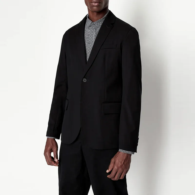 ARMANI EXCHANGE FW22 Business Suit Coat Men's Black-2
