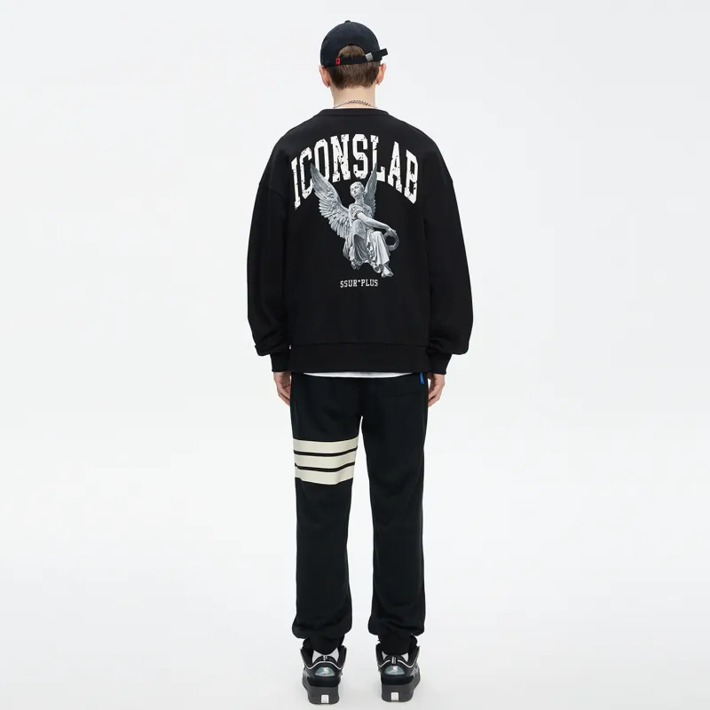 ICONS Lab Sweatshirts Unisex Black-3