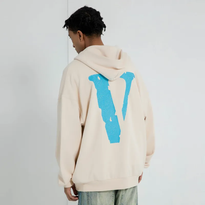 VLONE Sweatshirts Unisex Beige-5