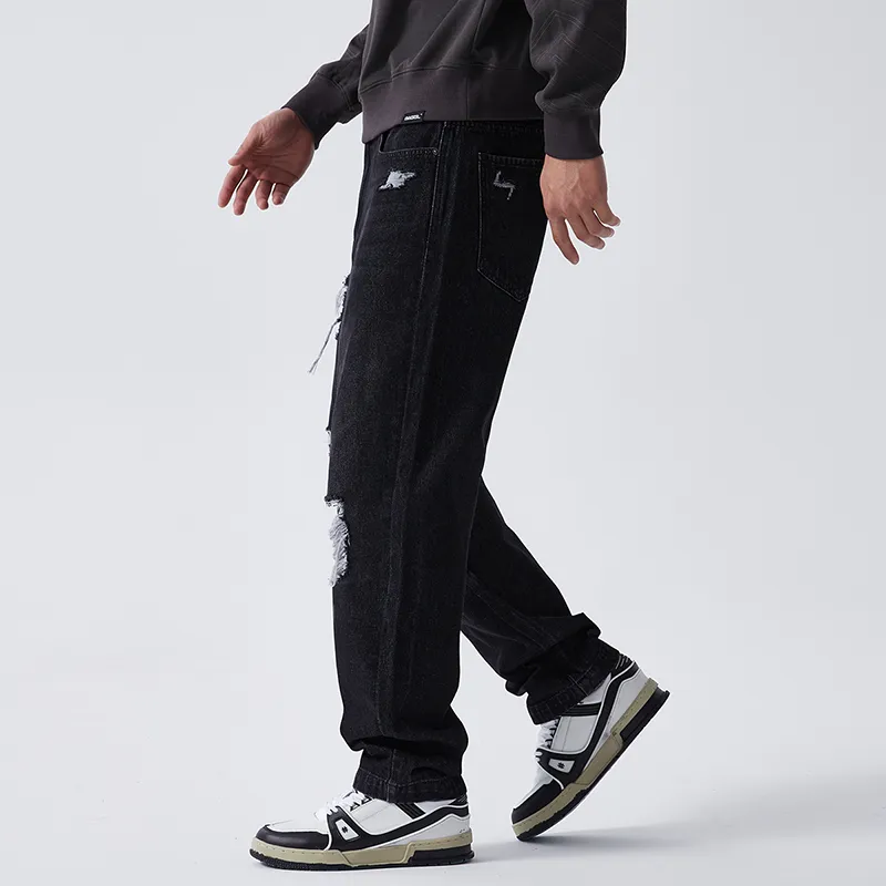 BAGGL Jeans Unisex Black-4
