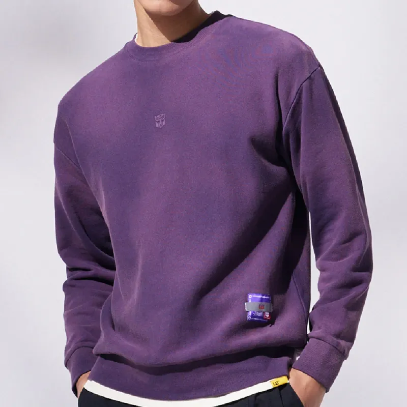 CAT Sweatshirts Unisex Purple-2