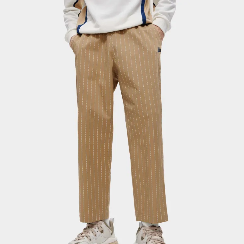 FILA FUSION BASEBALL Series Casual Pants Men Mud Khaki-2