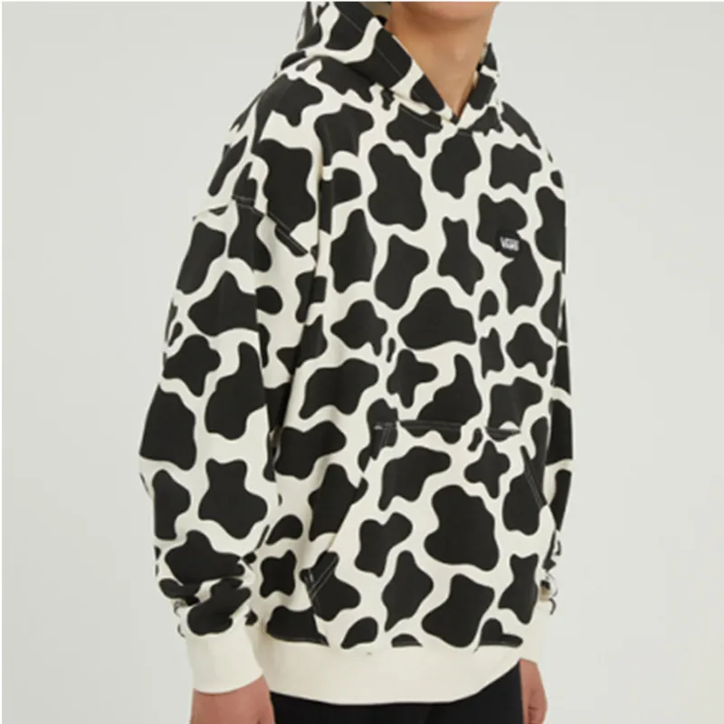 Vans Sweatshirts Unisex Black/Ivory White-2
