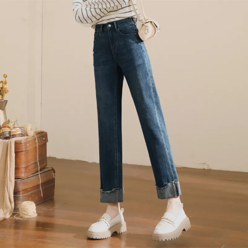 MITUAN Jeans Women's Vintage Blue-3