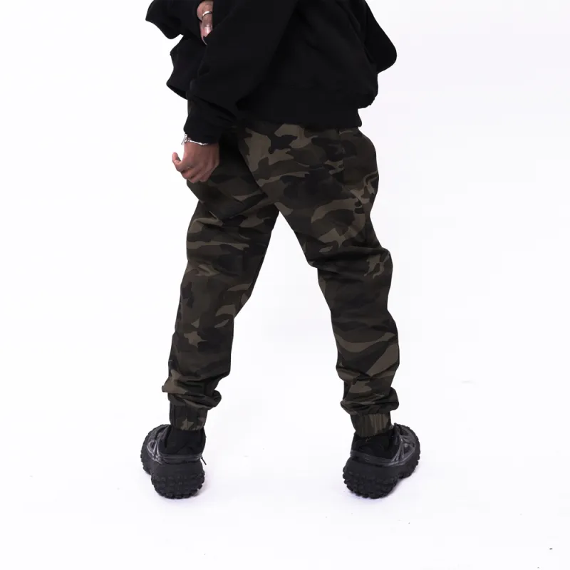 F.K.V.A Knitted Sweatpants Unisex Camouflage-5