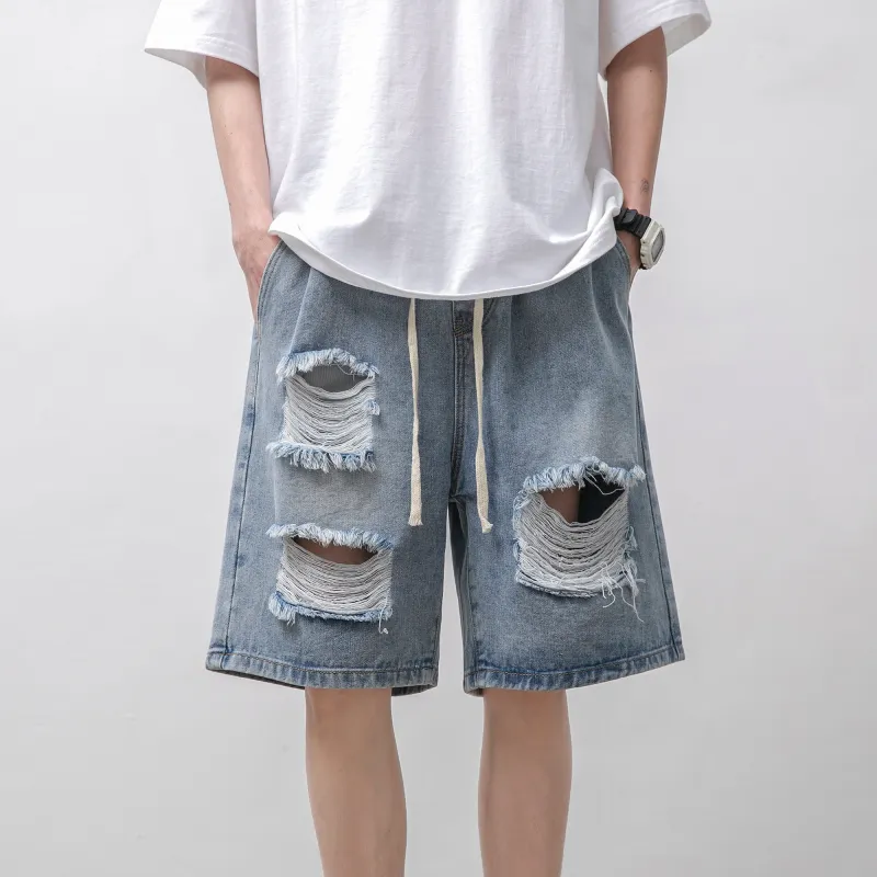GROOL Denim Shorts Unisex-13
