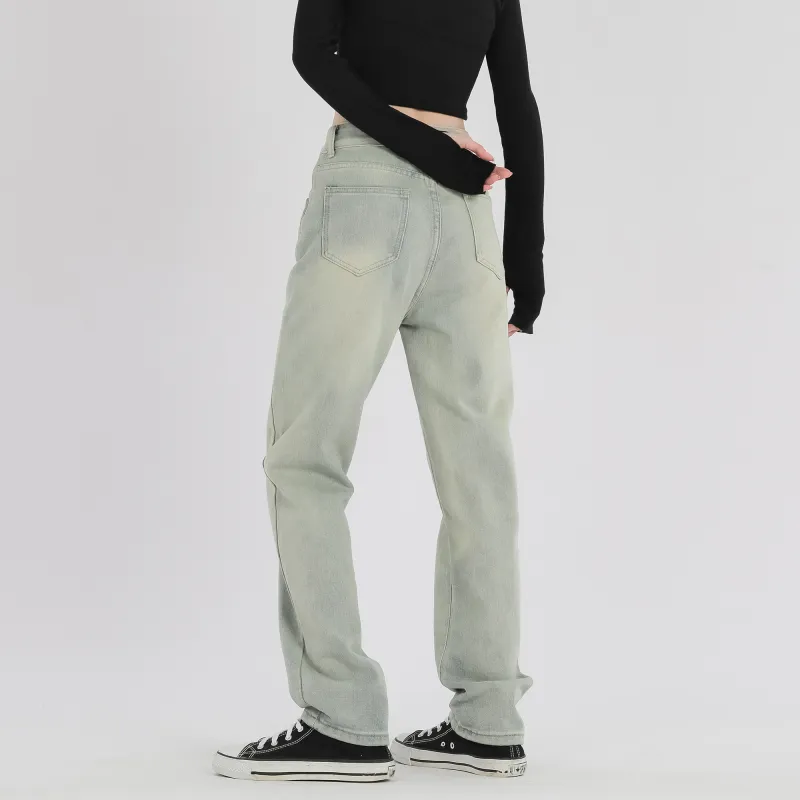 MOPB Jeans Women's Yellow-6