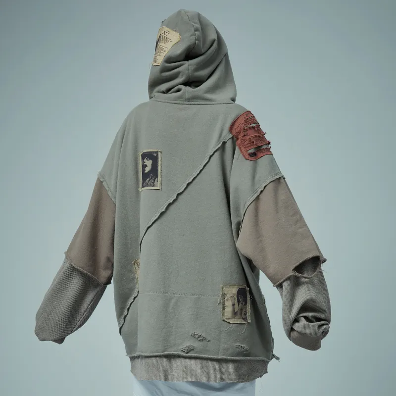 A SQUARE ROOT Sweatshirt 2.0 Upgrade Unisex Army Green-4