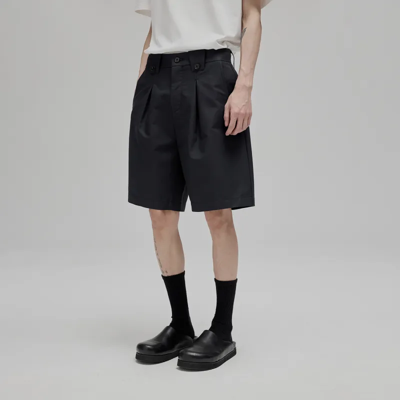 NANS STUDIO SS22 Loose Fit Shorts Men's-4