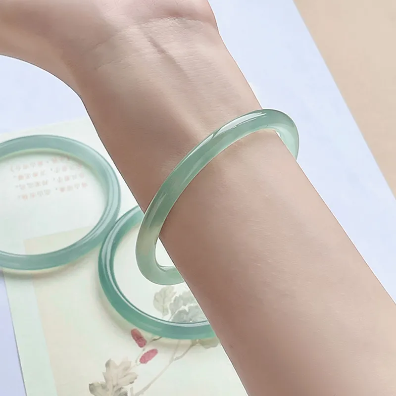 Asia Star Chalcedony Bangles Women's-3
