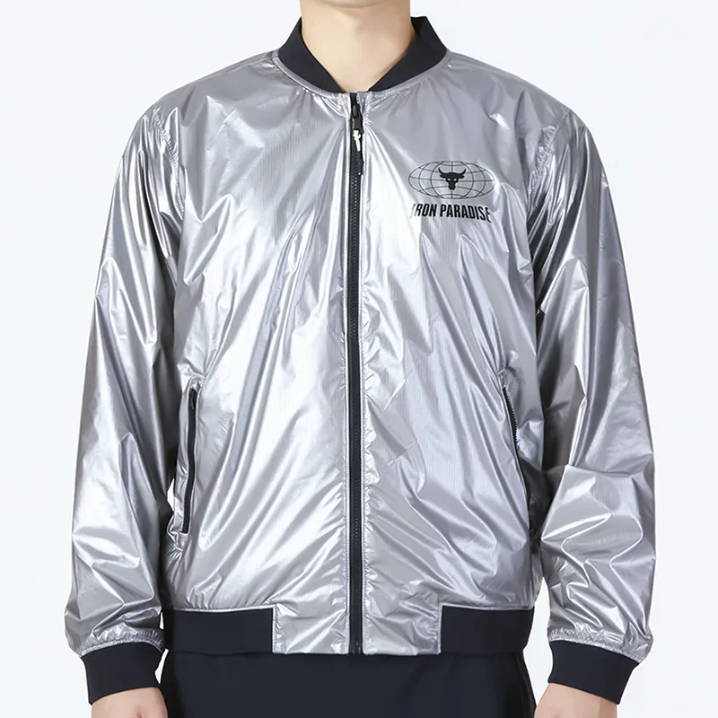 Under Armour Jackets Men Silver-2