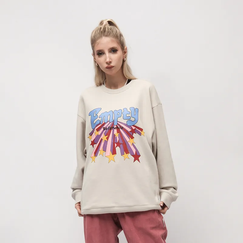 EMPTY REFERENCE Sweatshirt Unisex Apricot-3