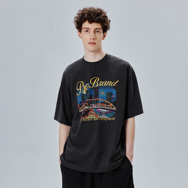 PSO Brand T-Shirts Unisex - POIZON