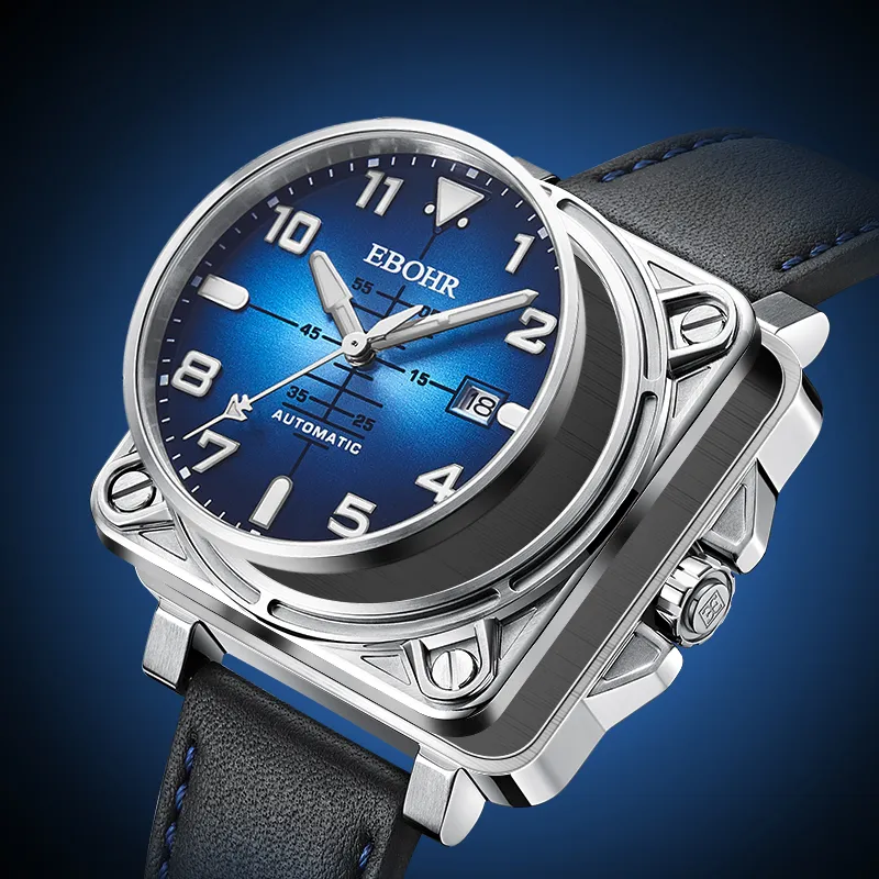 EBOHR Men Fiducial Collection Watch-4