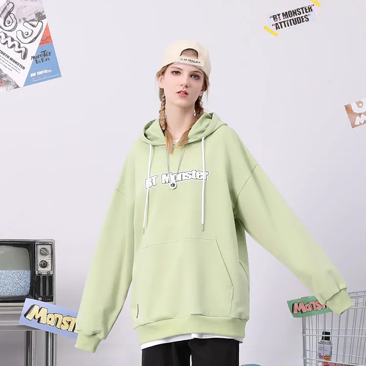 Bt Hooded Loose Fit Sweatshirt Unisex-7