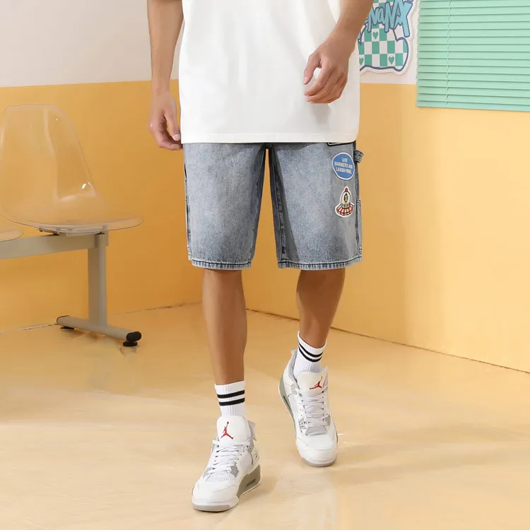 GENANX Denim Shorts Unisex-8